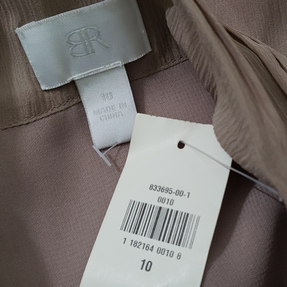 NWT Banana Republic Monogram one shoulder size 10 - Picture 5 of 7